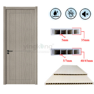 Yingkang wholesale price waterproof WPC door in the Middle East