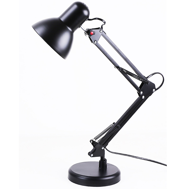 Classical design Swing Arm Desk Lamp with Clamp for Reading study Lighted  office Table Lamp