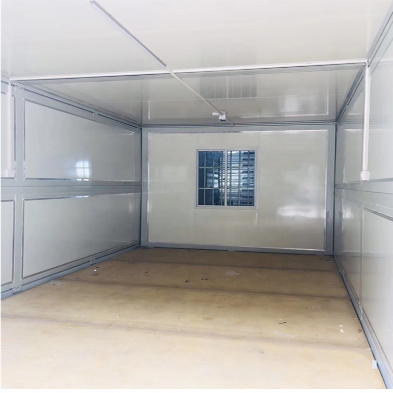 Hot selling 20 foot flat pack folding container house foldable container home with good insulation wholesale price