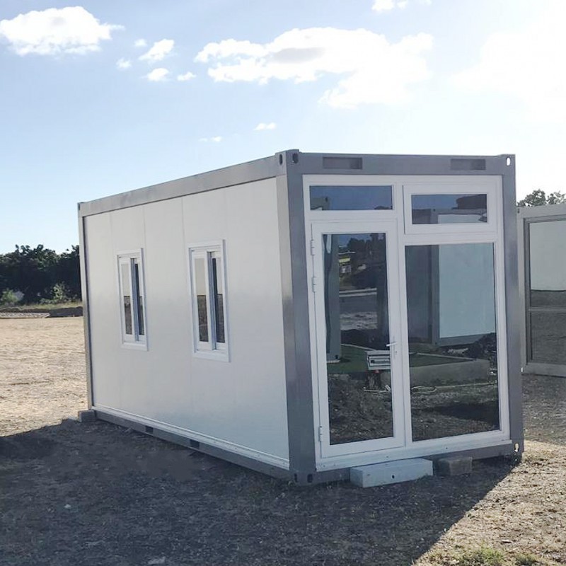 Easy  assemble small Low cost steel frame used tiny portable prefab shipping container homes office for sale