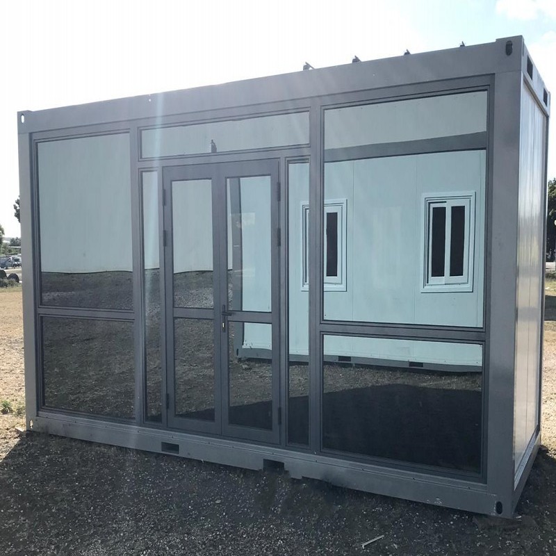 Easy  assemble small Low cost steel frame used tiny portable prefab shipping container homes office for sale