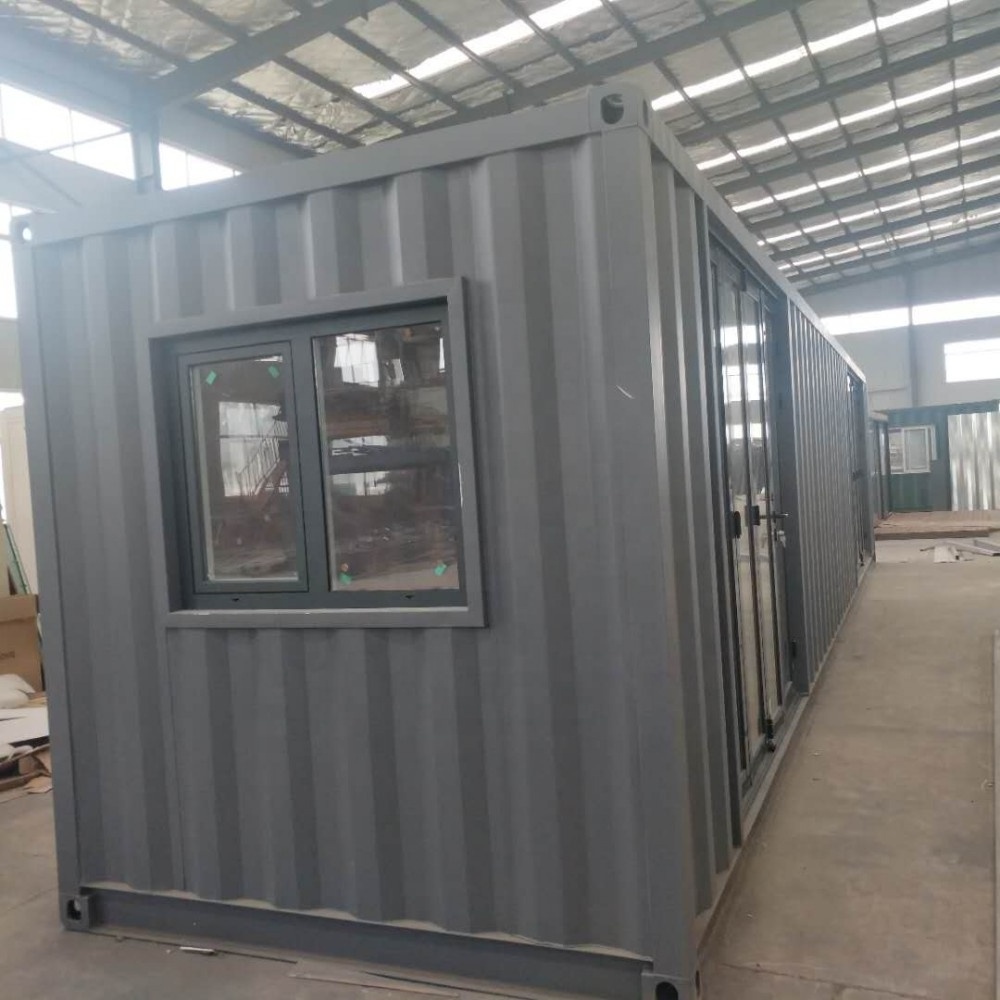 40ft transportable Luxury decorated Modular preassembled modular house china prefab homes fully furnished container Office