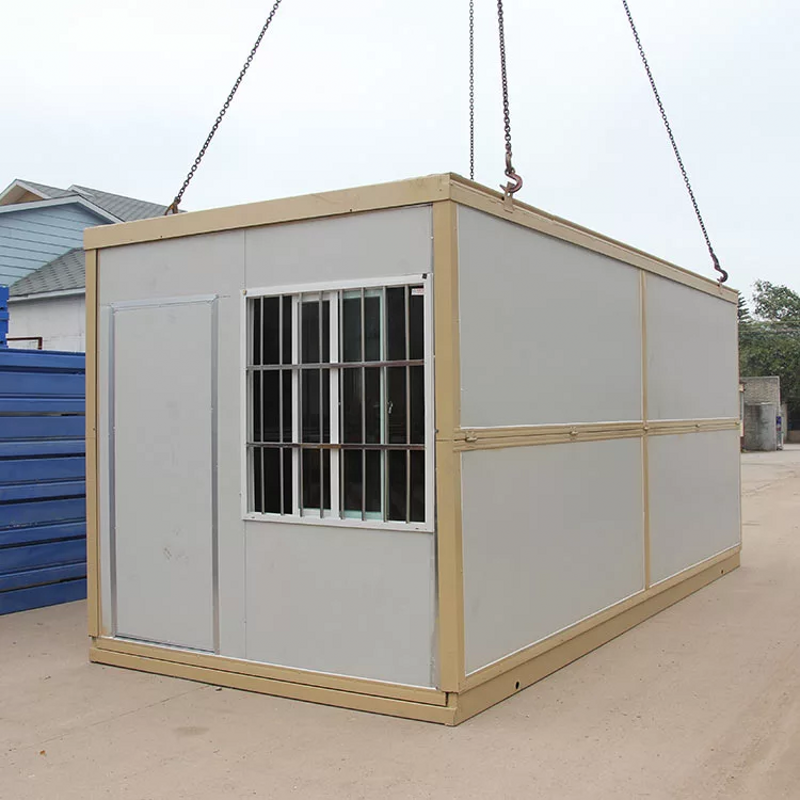 Hot selling 20 foot flat pack folding container house foldable container home with good insulation wholesale price