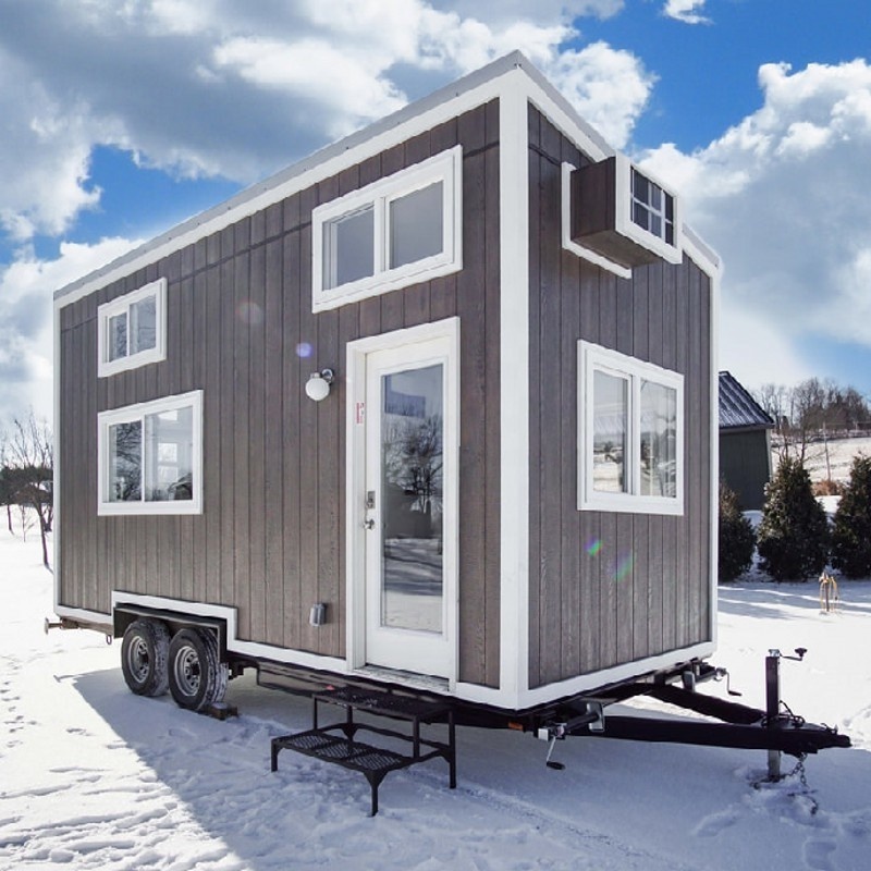 Lowest price China mode luxury outdoor mobile portable trailer prefabricated house container mini mobile homes for sale