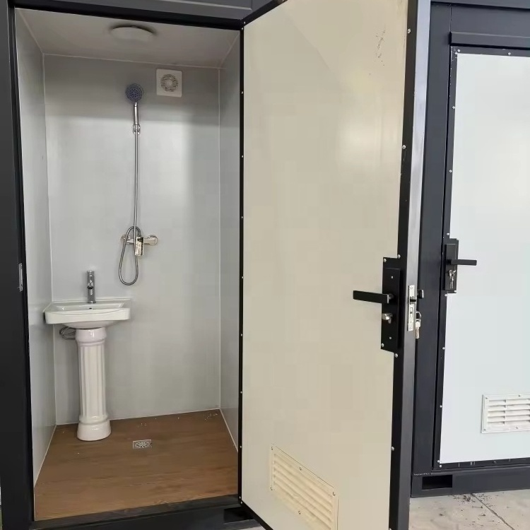 cheap portable metal portable toilet used outhouse porta potty portable site toilet cabin shower