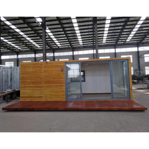 affordable prefab frame outdoor modern design  portable cabin 20ft kit solid wood mobile container office housing unit