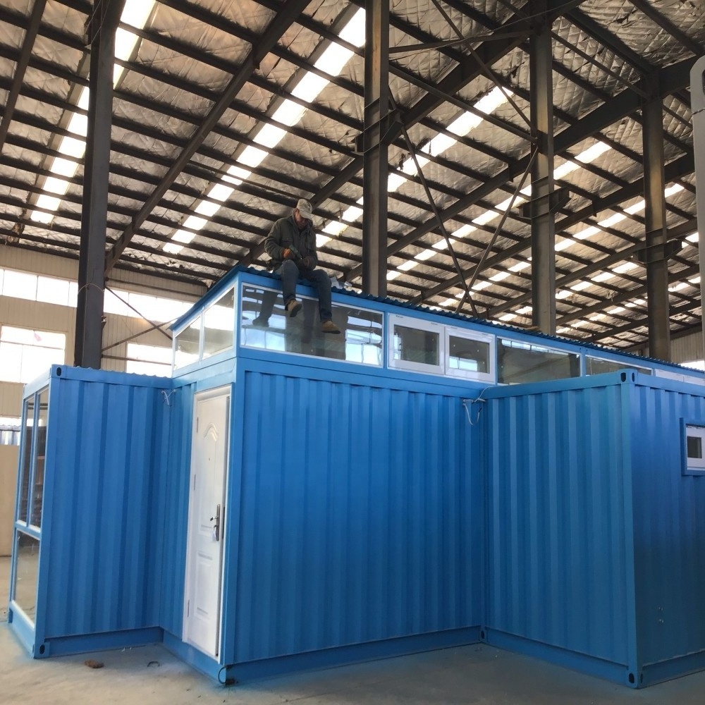 china steel structure homes prefabricated expandable container prefab house villa homes mobile luxury villa low cost