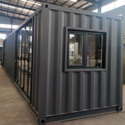 40ft transportable Luxury decorated Modular preassembled modular house china prefab homes fully furnished container Office