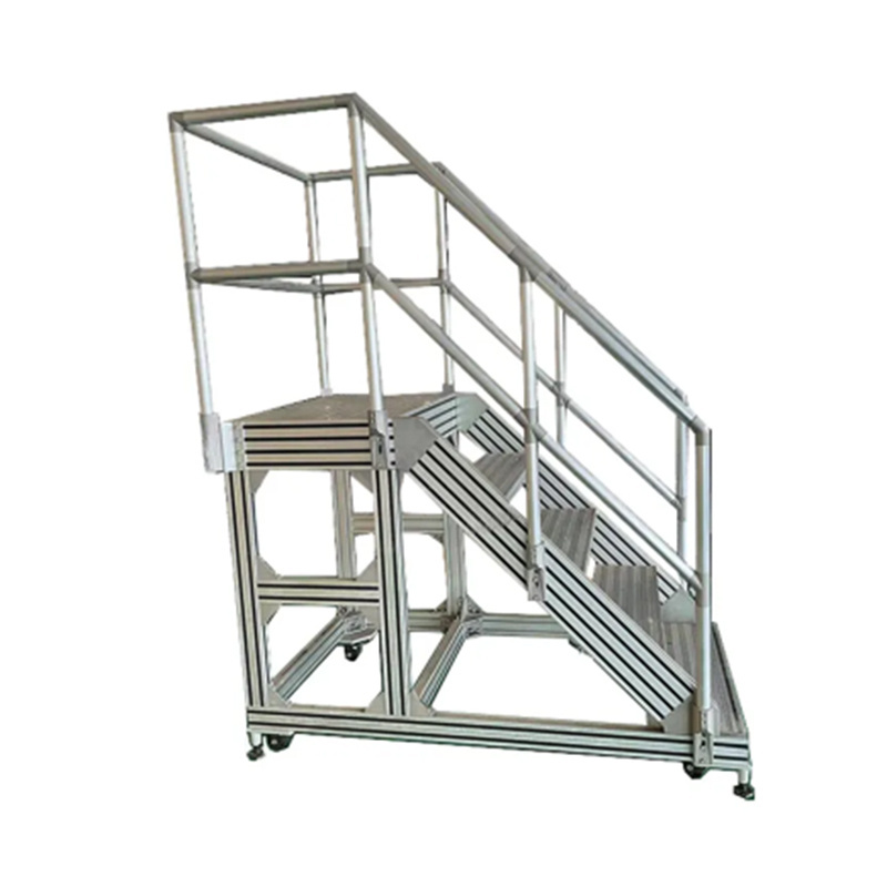 working platform/work platform with handrail/aluminum stair and platform system