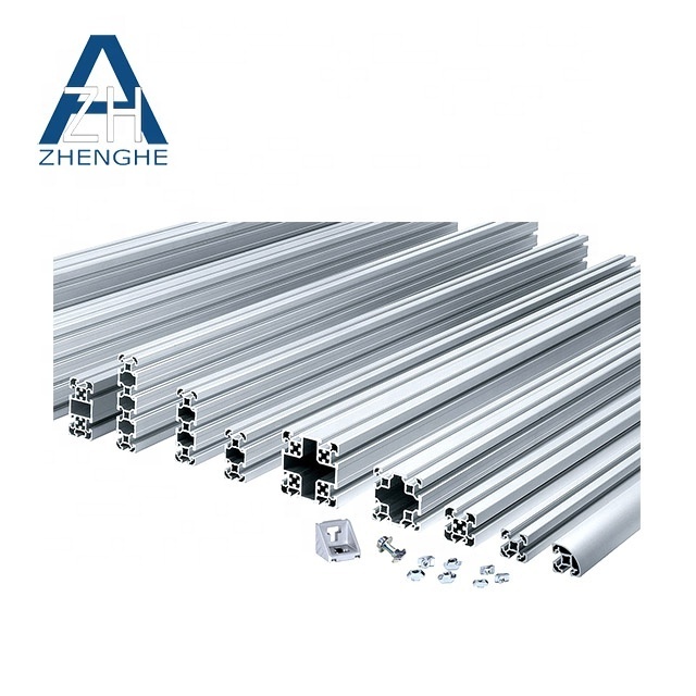 assemble aluminum Industrial beam assembly line application extrusion aluminum profiles