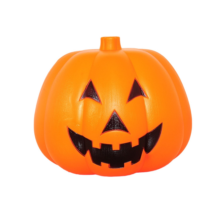 Halloween bar shopping mall decoration props luminous voice control LED pumpkin lantern