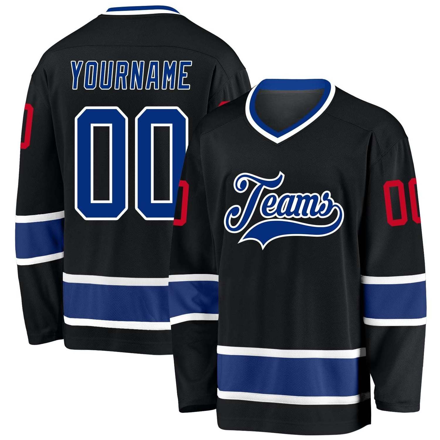 2022-2023 hockey jerseys made in china Custom name logo with multiple selection styles youth hockey jersey