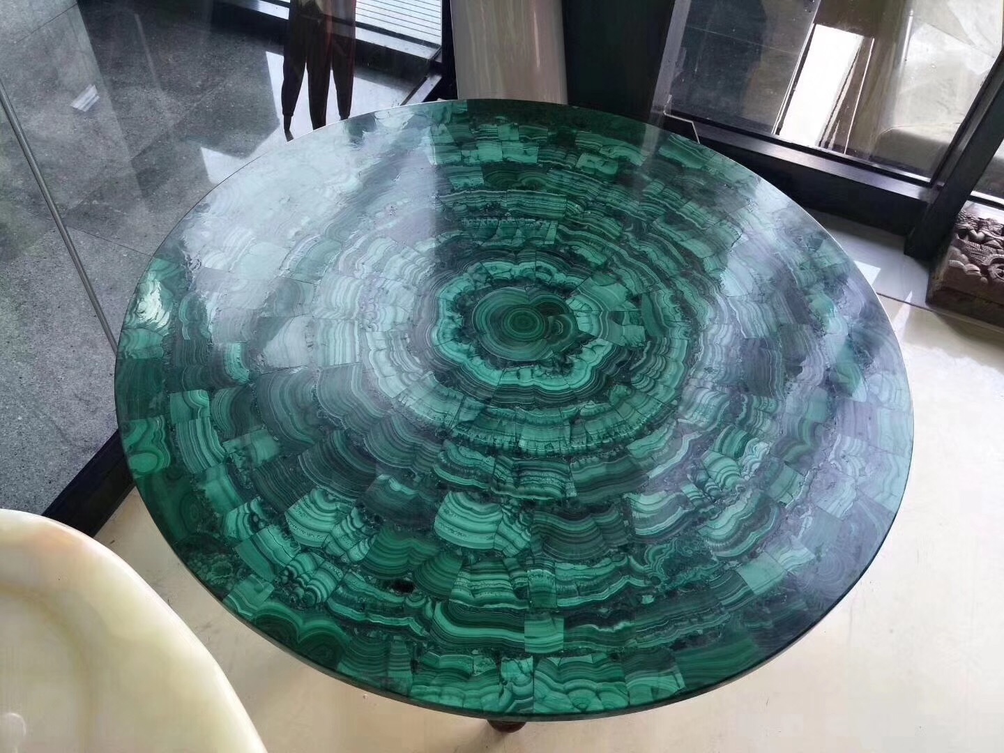 Semi-Precious Stone Malachite House Decor