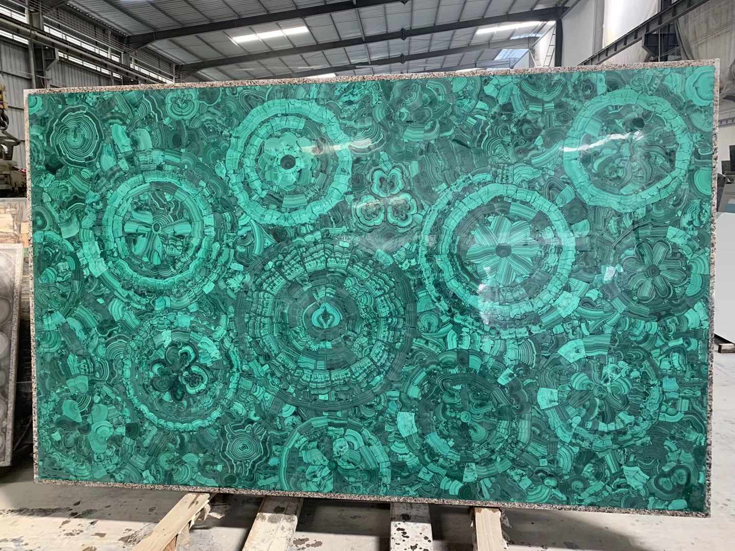 Semi-Precious Stone Malachite House Decor