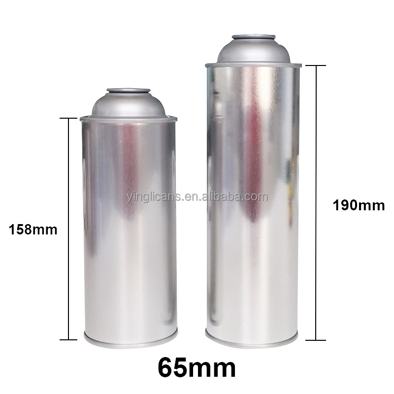 Free Sample Customized Safety Butane gas Can with Valve for Camping Trip