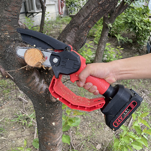 4'' cordless Chain saw Adapter Chain and Bar Professional Cutting Machine Attachment Electric mini Chainsaw