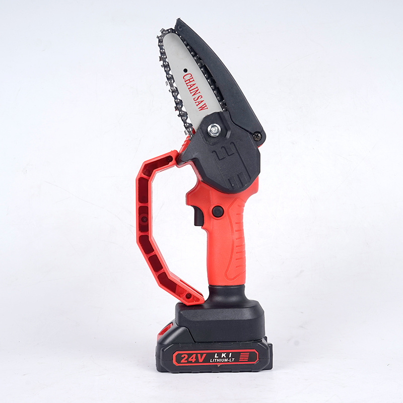 4'' cordless Chain saw Adapter Chain and Bar Professional Cutting Machine Attachment Electric mini Chainsaw