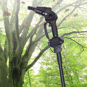 6" Mini Chainsaw, Seesii Cordless Electric Power Chain SawLOPPER SAW Cutting Machine Attachment Electric mini Chainsaw