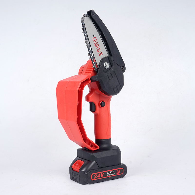 4'' cordless Chain saw Adapter Chain and Bar Professional Cutting Machine Attachment Electric mini Chainsaw