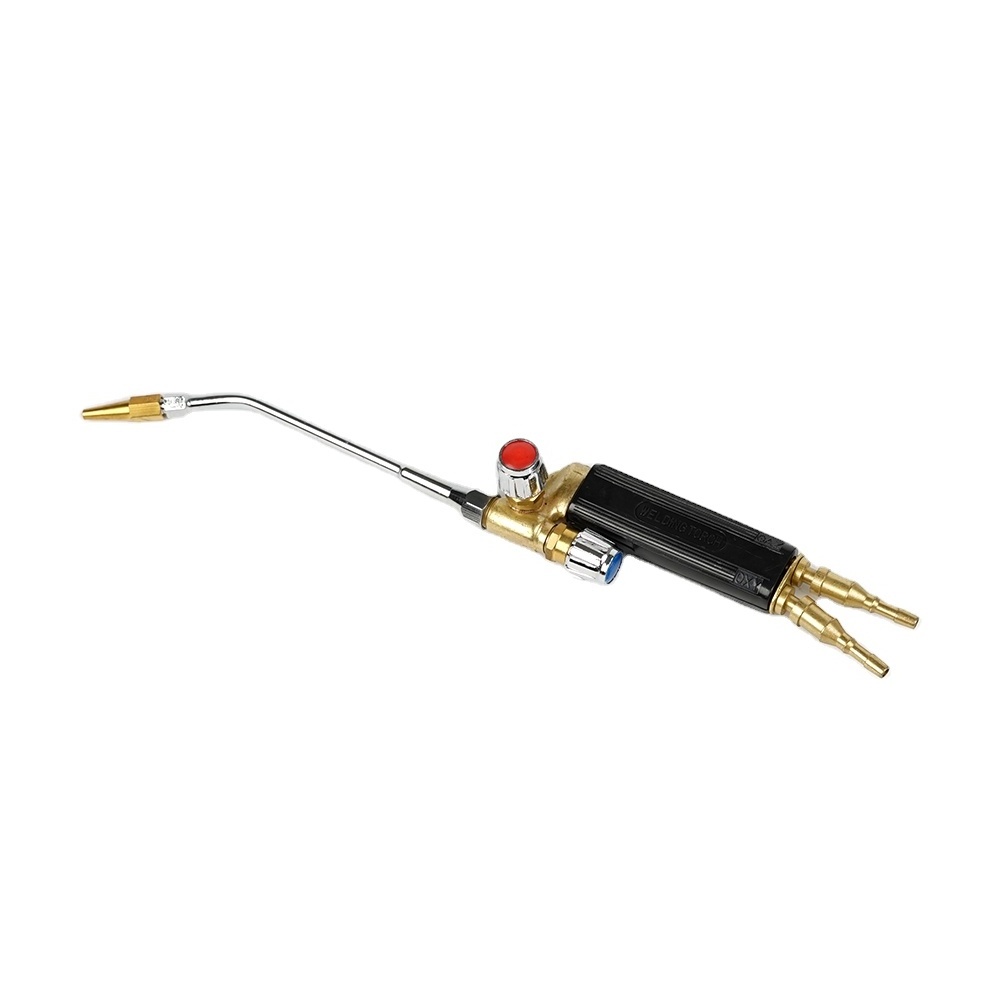 High quality Chrome tube handle soldering gun Portable Welding Torch with 5 nozzles