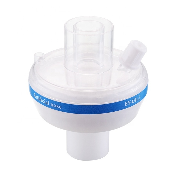 Disposable Medical Tracheostomy HMEF Breathing Filter