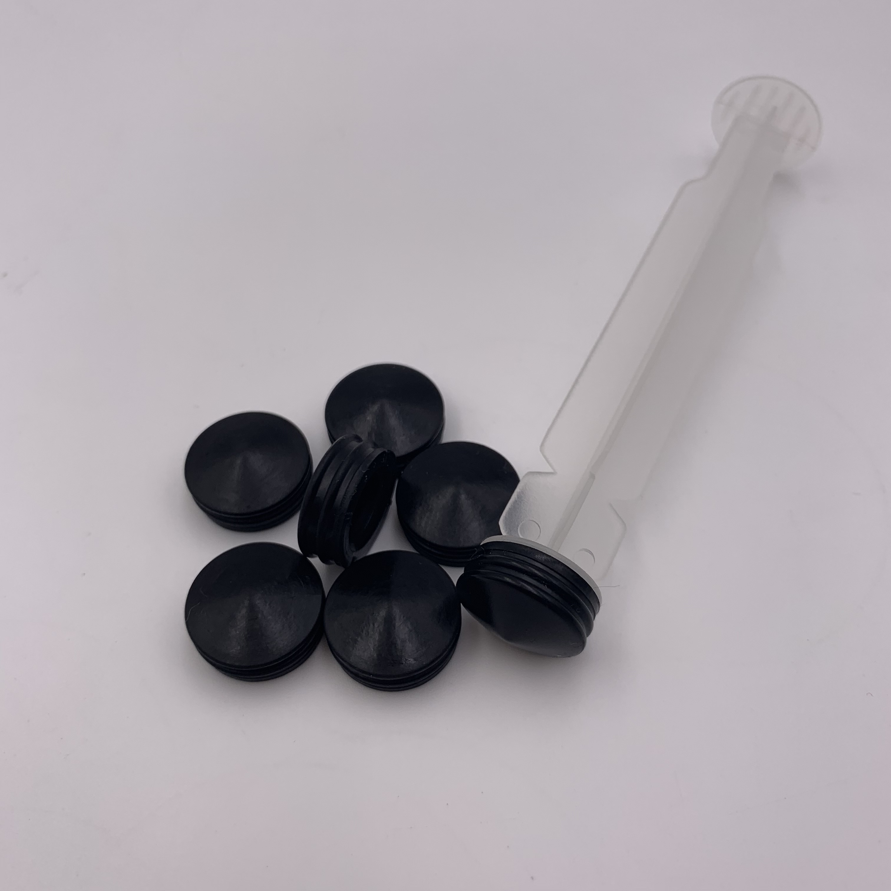 Medical syringe rubber gasket