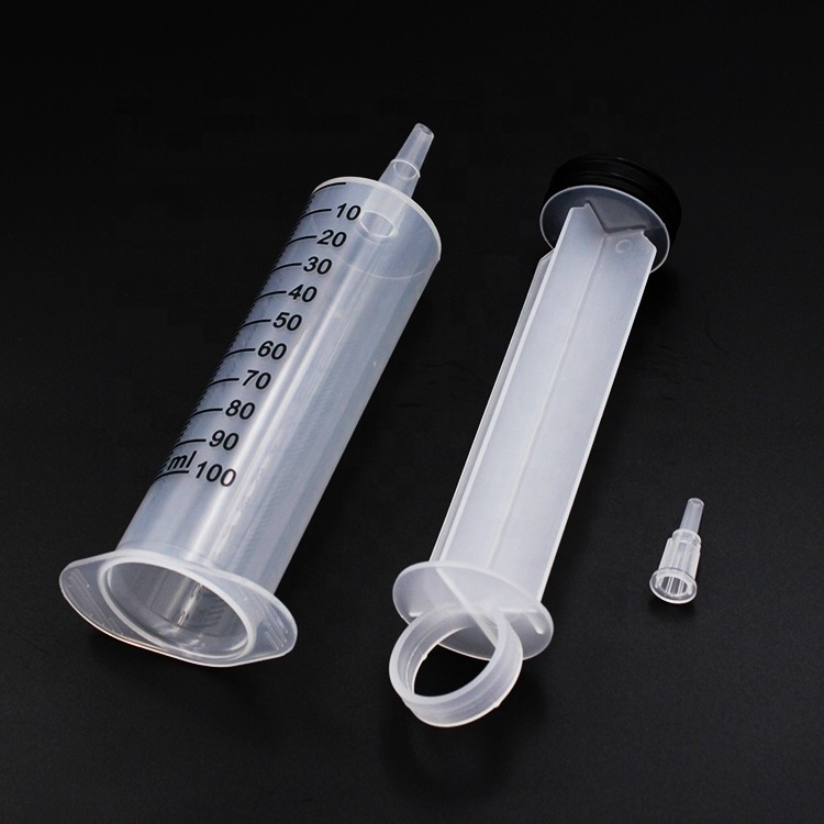 dental catheter irrigation syringe 50cc, 60cc 100cc