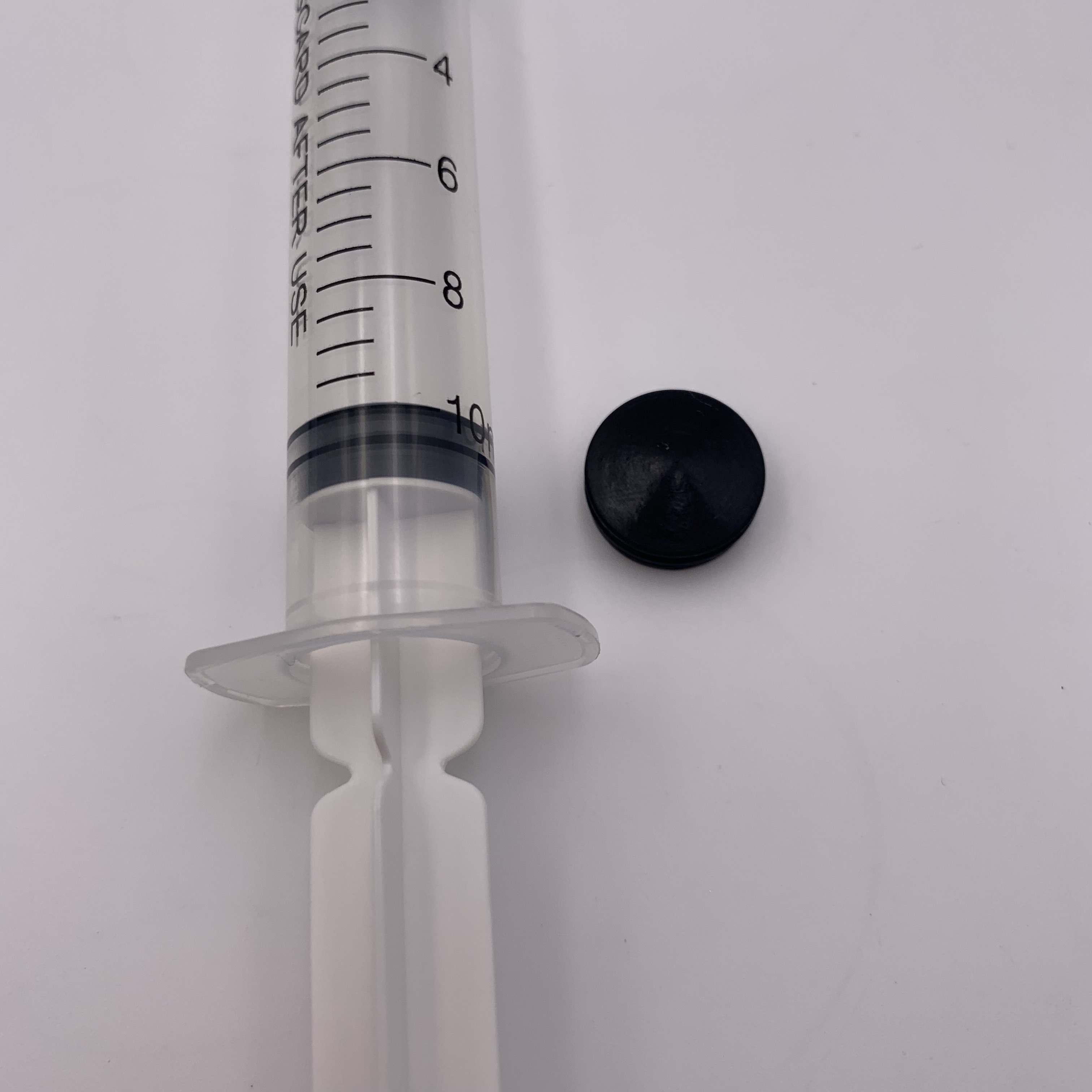 Medical syringe rubber gasket