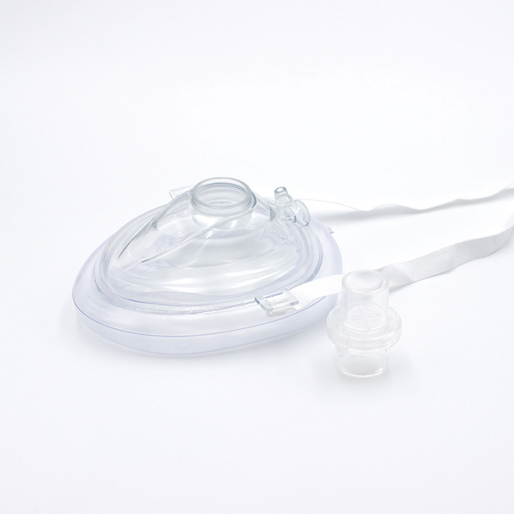 Disposable CPR Pocket Resuscitator Breathing Mask Training Masks Valve For Artificial Respiration