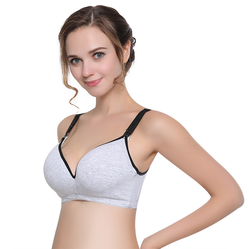 599# Wholesale lactation bras All cotton pregnant women pregnancy underwear bra push-up no underwire underwear