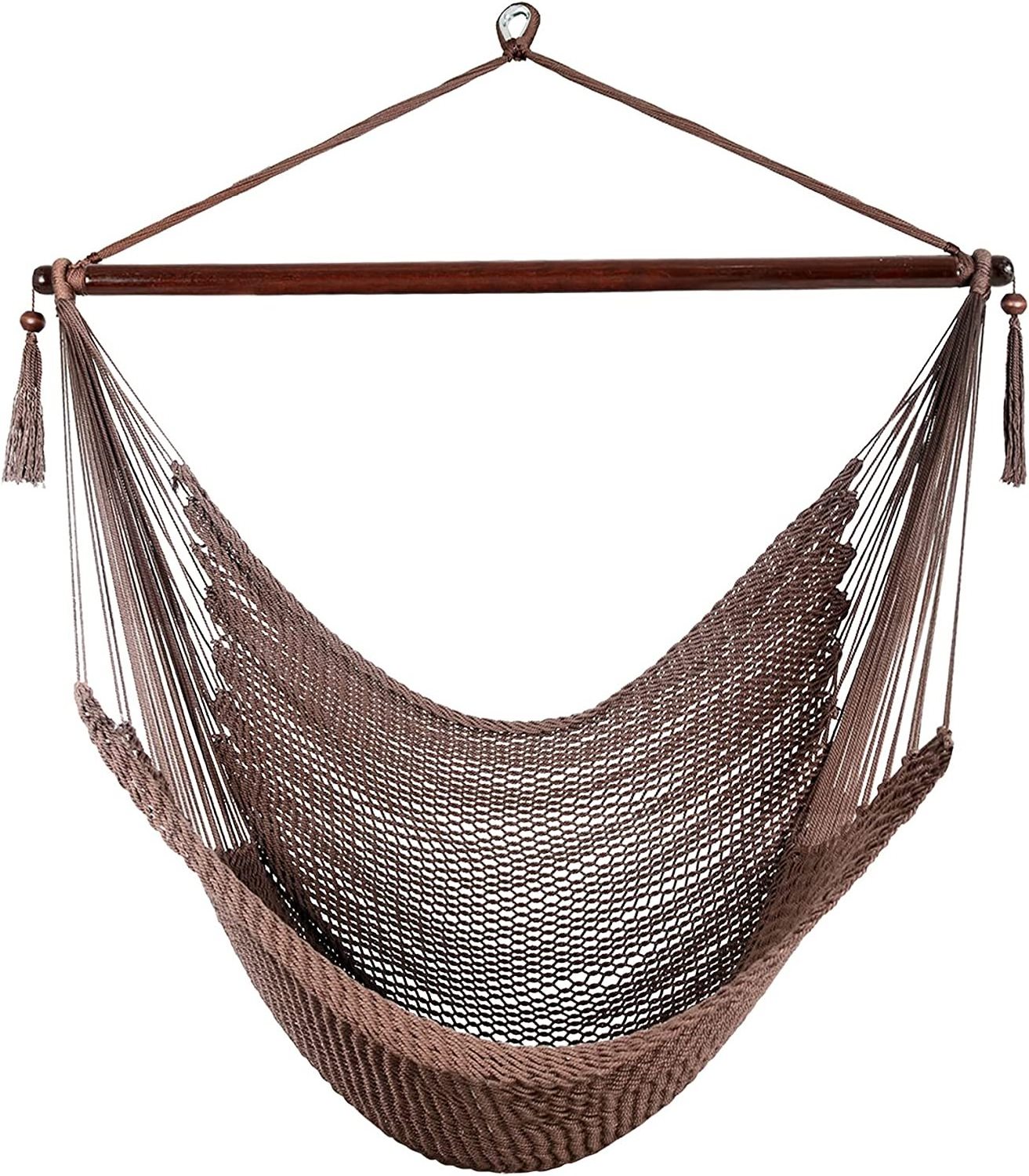 Caribbean Caribbean Hammock Chair with Footrest Hanging Chair