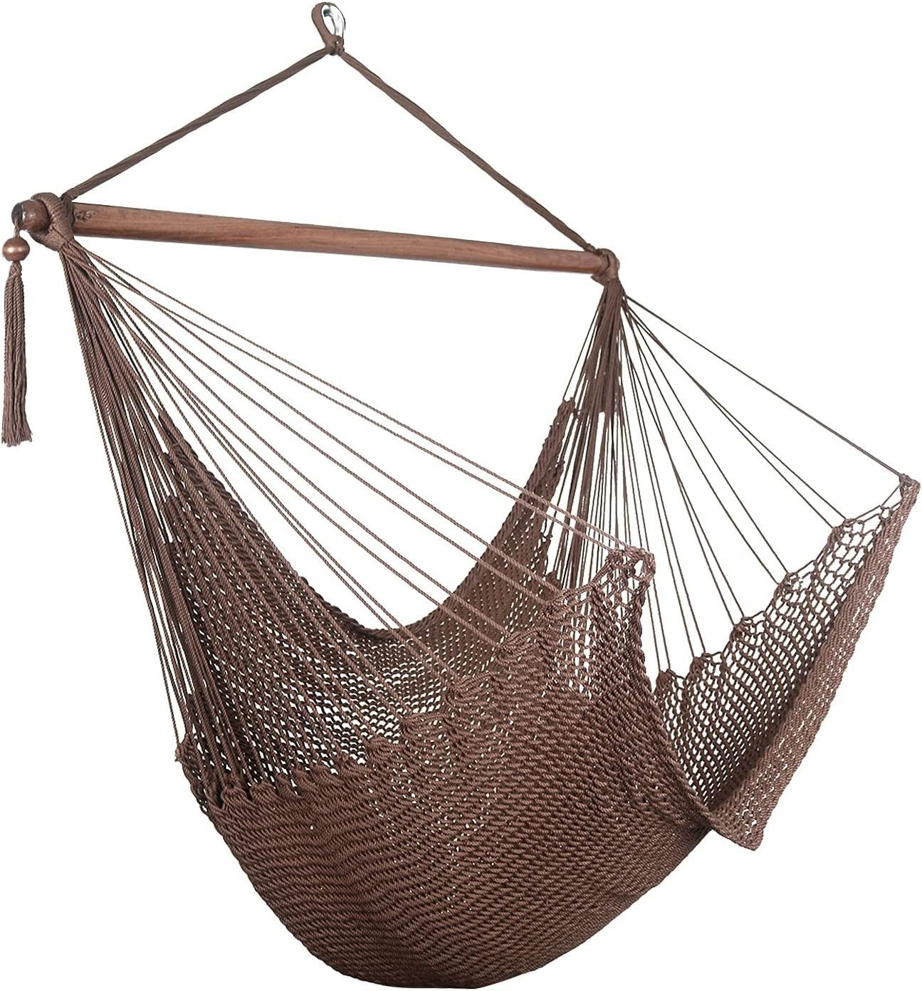 Caribbean Caribbean Hammock Chair with Footrest Hanging Chair