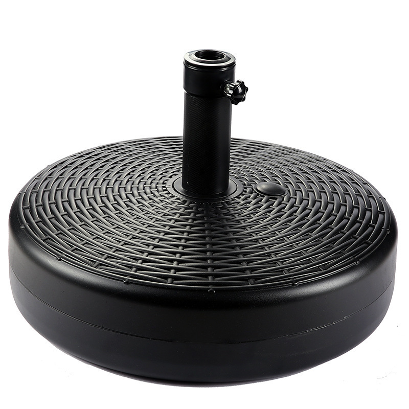 Round Patio Parasol Base Umbrella Stand Outdoor Umbrella Stand Holder Base