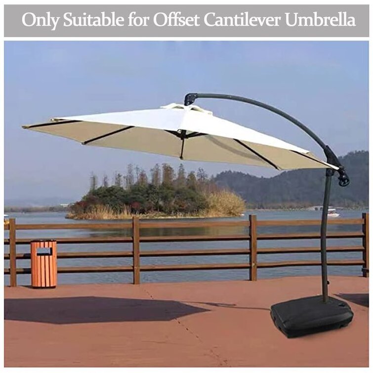 Heavy Duty Garden Sun Umbrella Holder Patio Umbrella Base Stand Portable Plastic Outdoor Parasol Base Stand