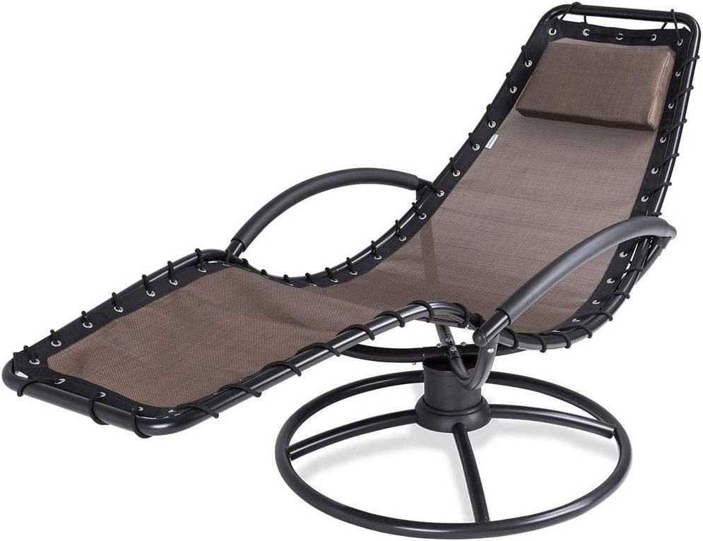 Zero Gravity Lounge Folding Chair Indoor Outdoor Swing Lounger Chair Patio Poolside Garden Sun Lounger Chaise