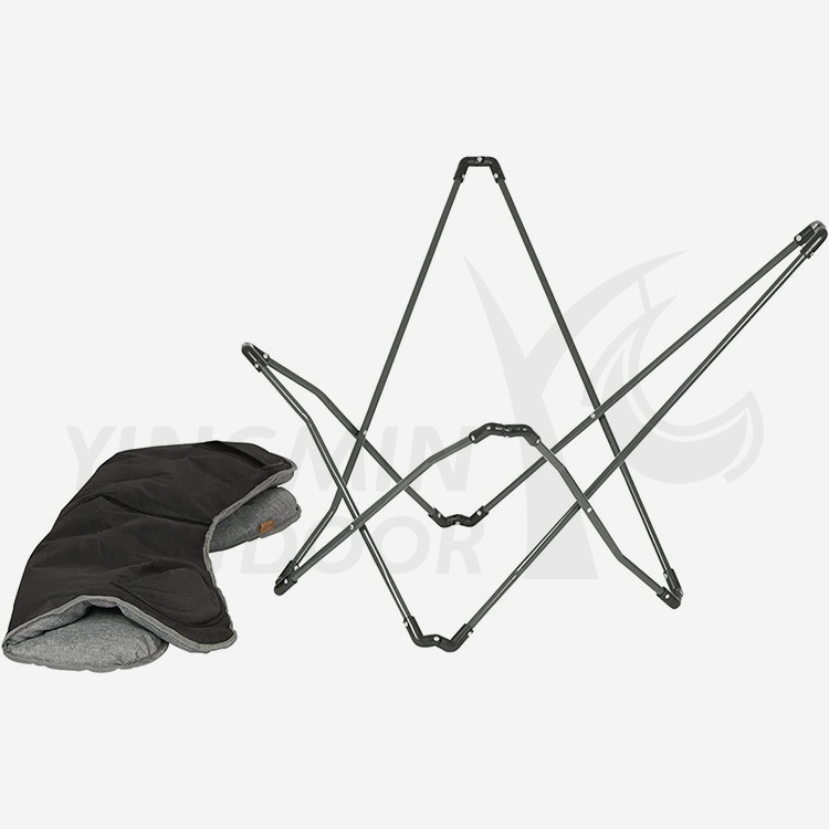 Customized Outdoor Folding Garden Lounge Chairs Multi-Purpose Butterfly Fishing Camping Chair