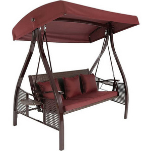 Garden Hanging Patio Swings Chair Porch Patio Swing Chair Canopy Swing Chair for Outdoor