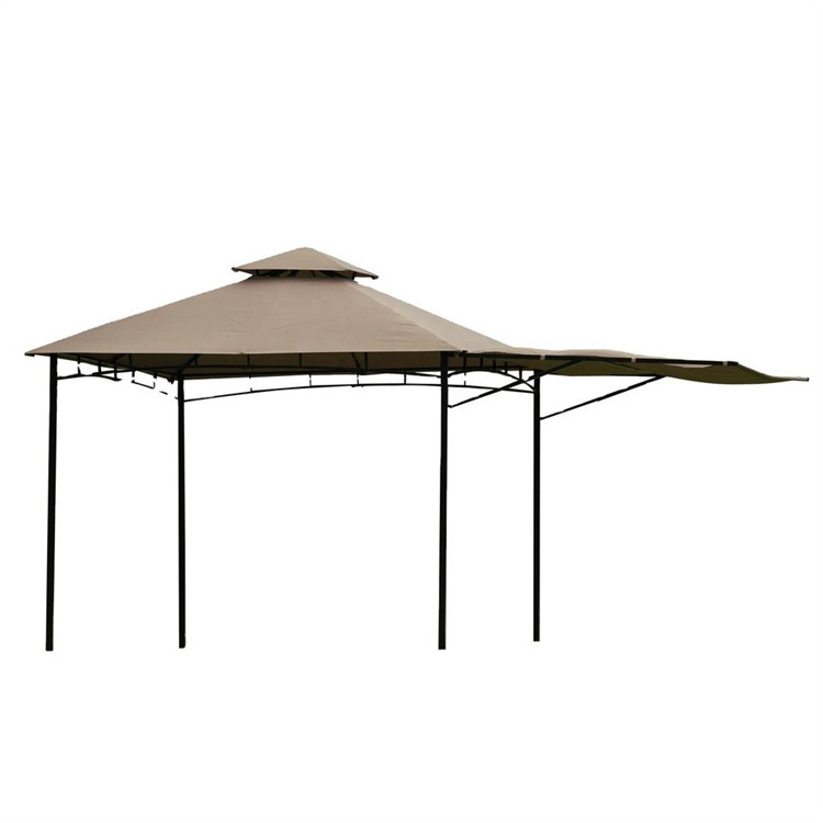 Outdoor Backyard Pergolas and Gazebos Shade Awning Patio Gazebo Replacement Canopy Top Cover with Extendable Awning