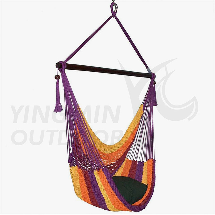 Hammock Chair Swing Chair Rope Hanging Chair for Indoor or Outdoor