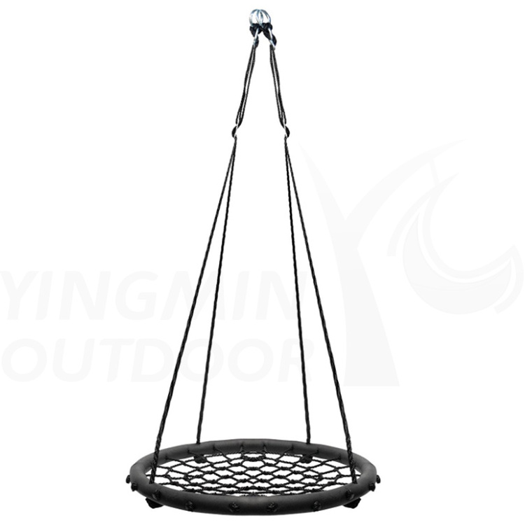 Playground Rope Net Swing Hammock Seat Outdoor Garden Swing Outdoor Children Kid Web Net Swing