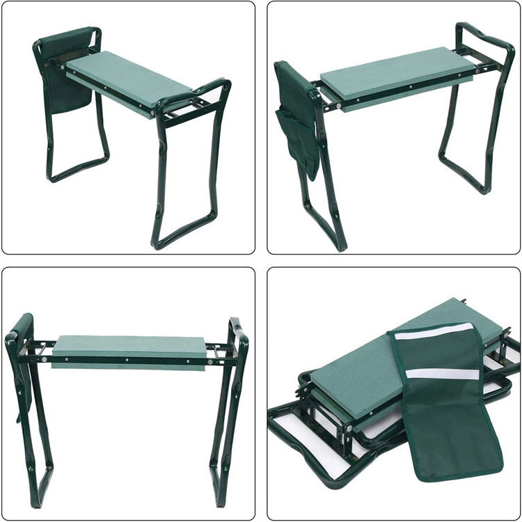 Folding Garden Kneeler Seat EVA Foam Gardening Bench Garden Kneeling Pad Chair Bench Seat Stool