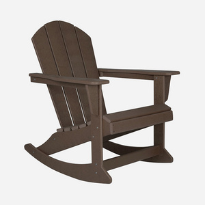 Modern Outdoor Patio Adirondack Rocking Chair Garden Leisure Rocker Chair