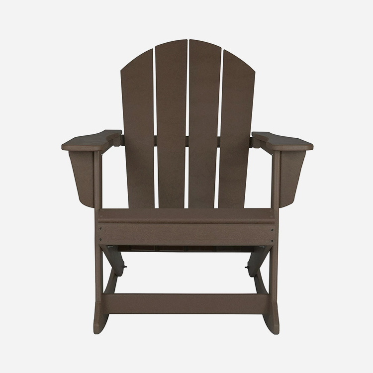 Modern Outdoor Patio Adirondack Rocking Chair Garden Leisure Rocker Chair