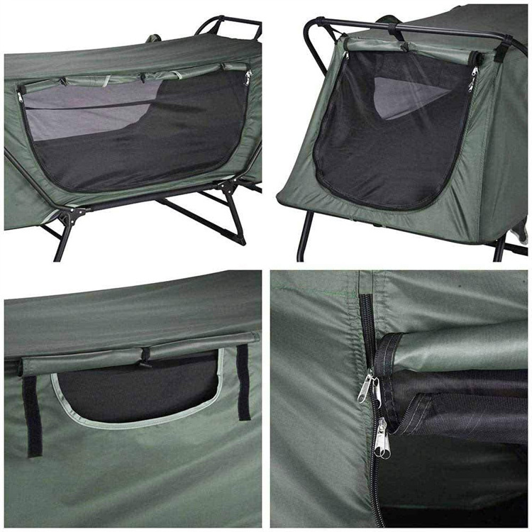 Durable Tent Folding Portable Off the Ground Camping Bed Tent Cot