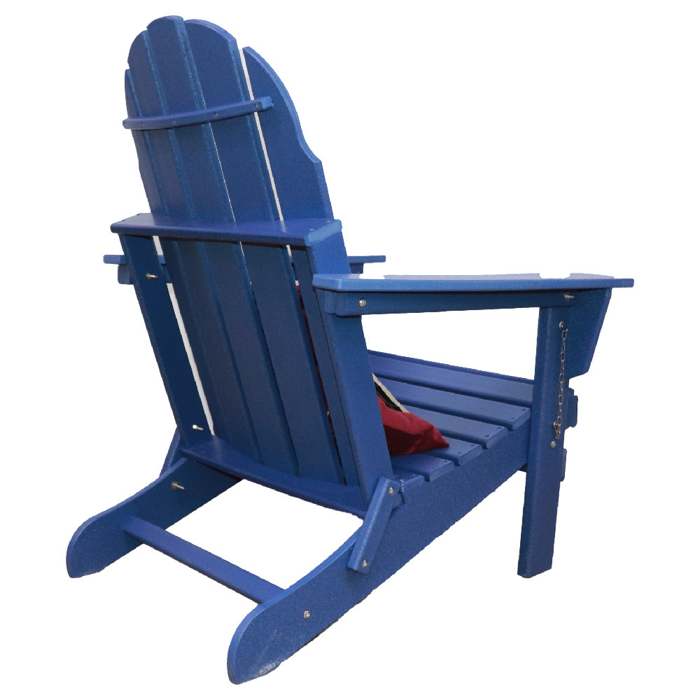 Outdoor Furniture Folding HDPE Garden Chair Adirondack Chair Plastic Patio Beach Chairs