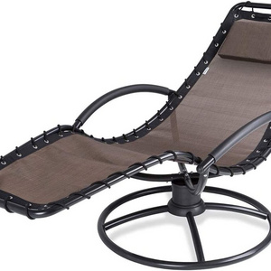 Zero Gravity Lounge Folding Chair Indoor Outdoor Swing Lounger Chair Patio Poolside Garden Sun Lounger Chaise