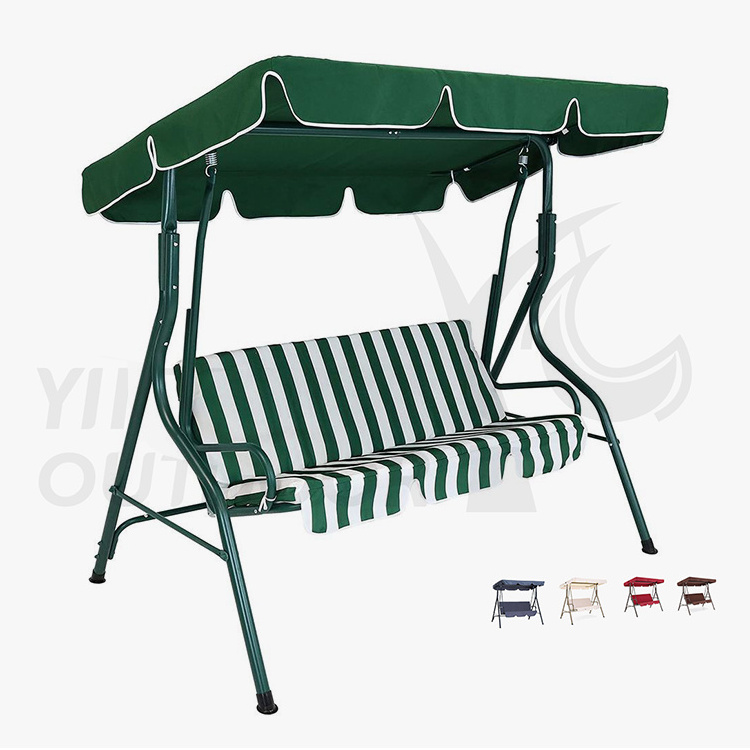 Outdoor Swing Chair and Patio Swing Garden Balcony Bed Rocking Chair Customized Outdoor Furniture PE Modern Rattan 550 Lbs