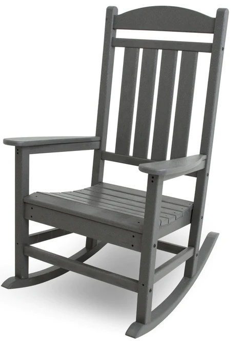 Outdoor Adirondack Rocking Chair Adirondack Rocker Lounge Seat for Home, Patio, Porch, Garden