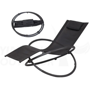 Outdoor Beach Rocking Chair Zero Gravity Recliner Chair Rocker Chaise Lounge Rocking Lounger Lawn Chair