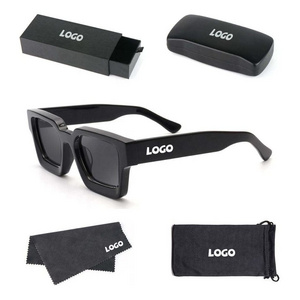 Factory Customized Logo high quality Luxury Fashionable glasses Acetate  Polarized Sunglasses For Mens Women